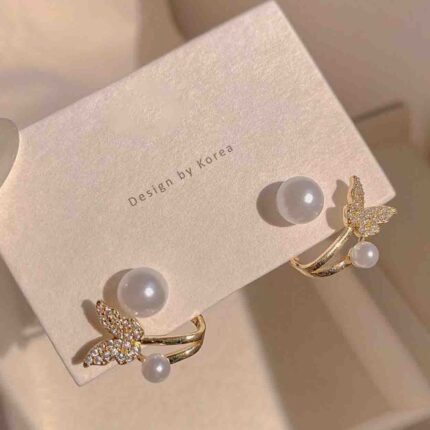 Pearl Flutter Earrings