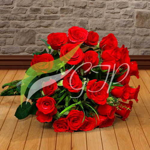 3 Dozen Red Roses Bunch