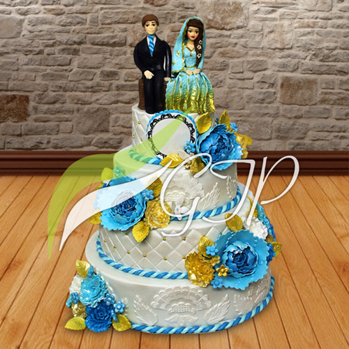 Bride and Groom Cake