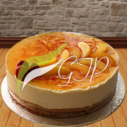 Peach Orange Mousse Cake Kitchen Cuisine